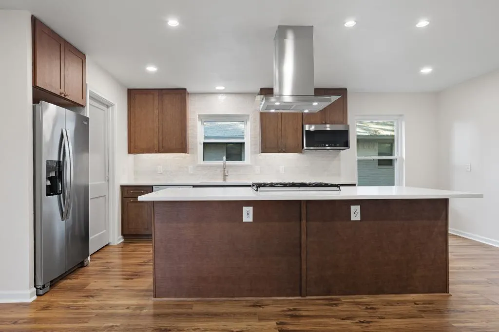 Kitchen Renovation Colleyville highlighting premium countertop materials with elegant surface design